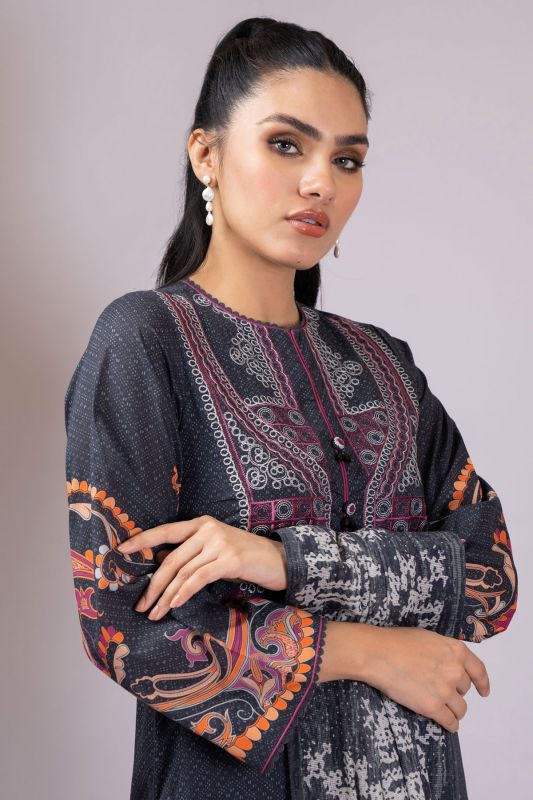 Al Karam Spring Summer`22 SS#05 Charcoal