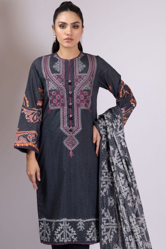 Al Karam Spring Summer`22 SS#05 Charcoal