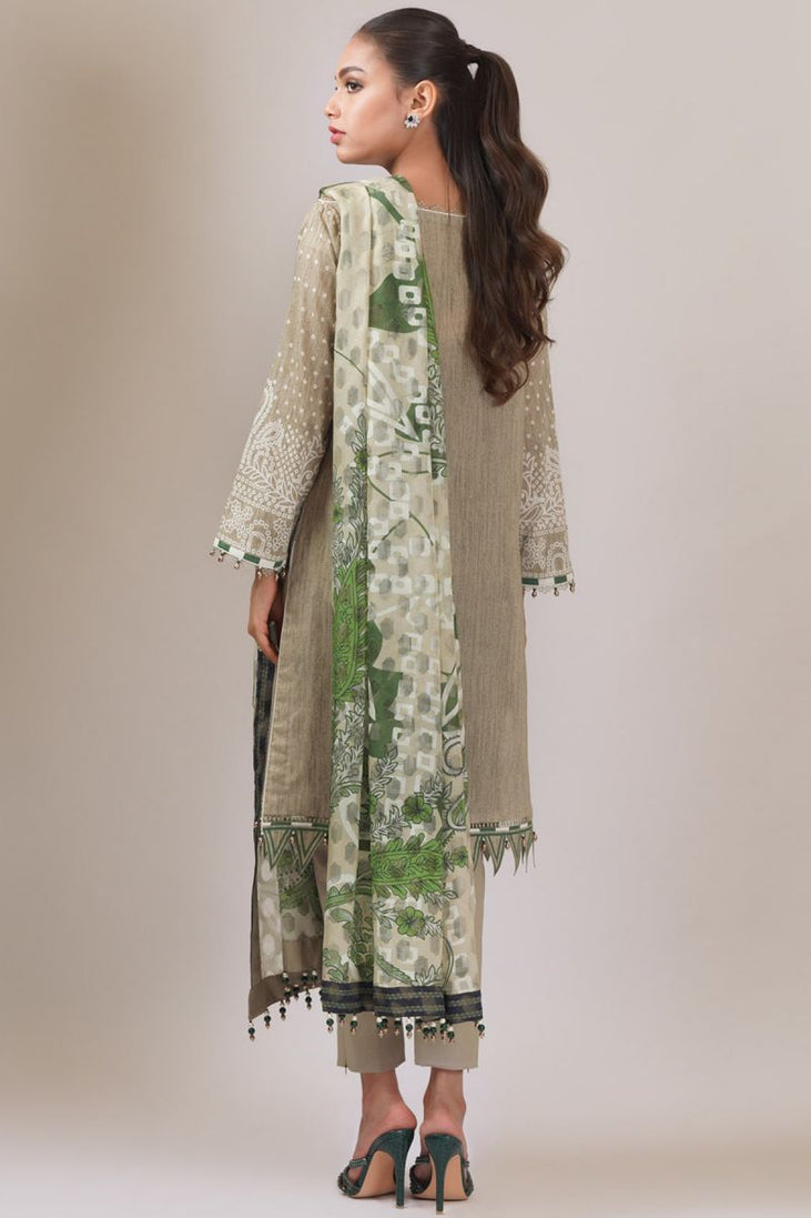 Al Karam Spring Summer`22 SS#09 Beige
