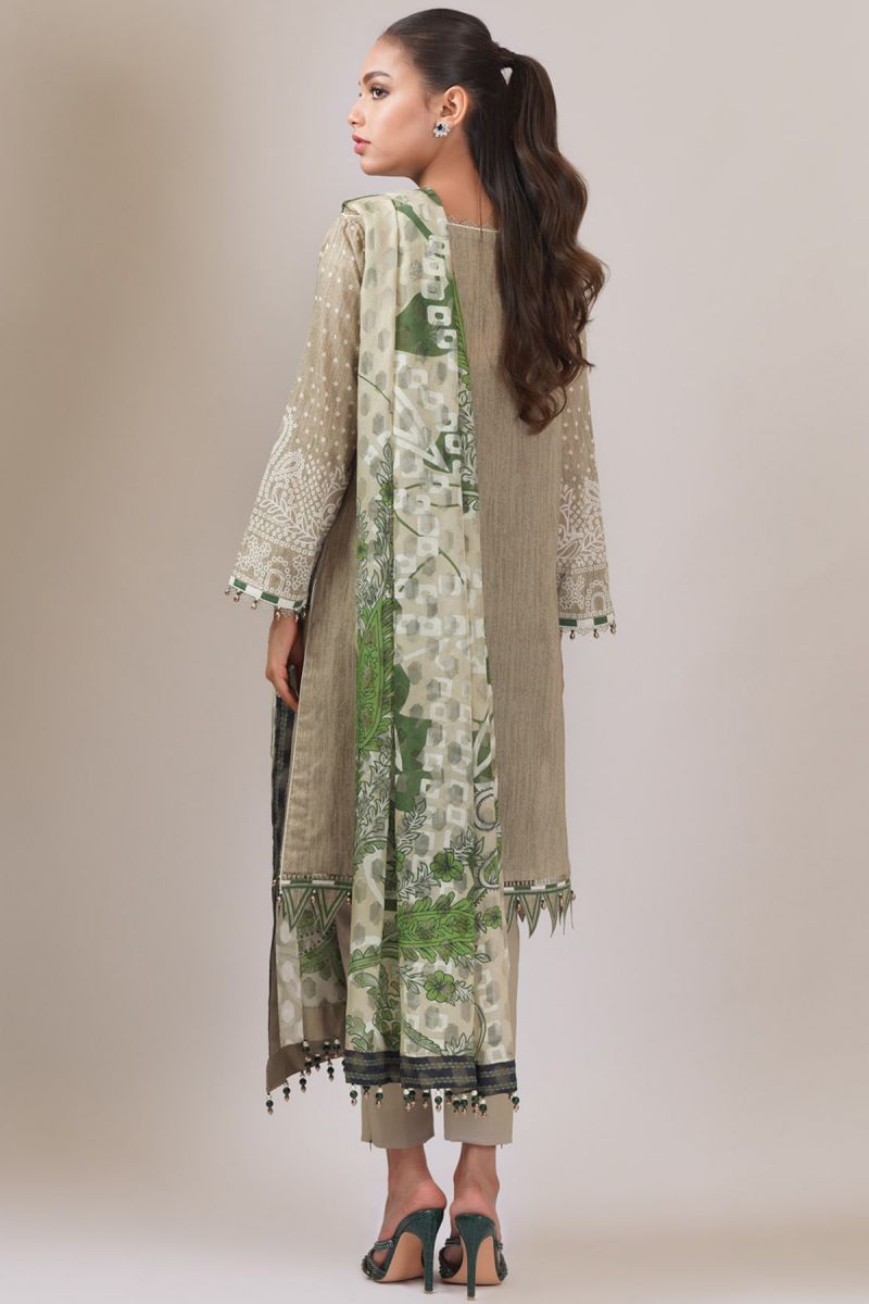 Al Karam Spring Summer`22 SS#09 Beige
