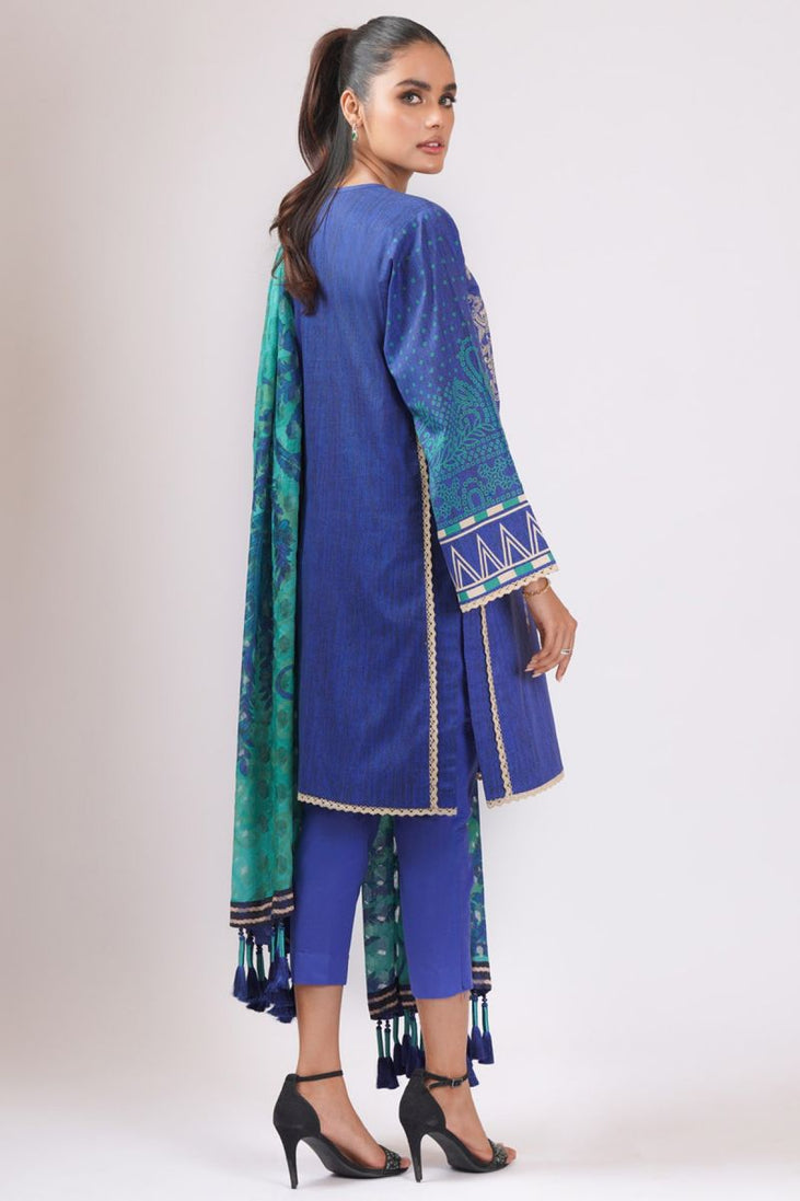 Al Karam Spring Summer`22 SS#09 Blue