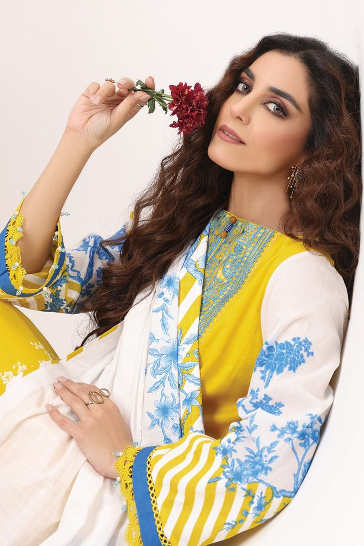 Al Karam Spring Summer`22 SS#1.1 Yellow