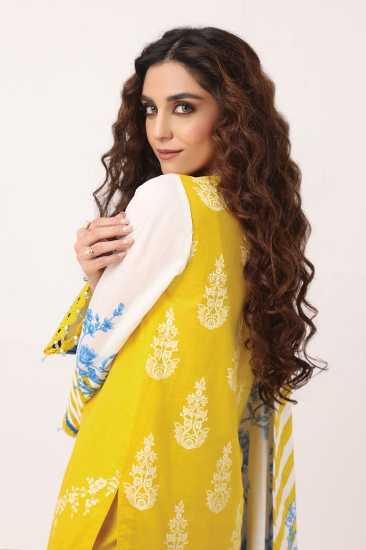 Al Karam Spring Summer`22 SS#1.1 Yellow