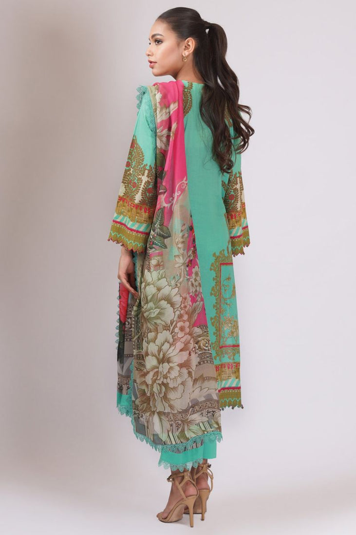 Al Karam Spring Summer`22 SS#12 Mint Green