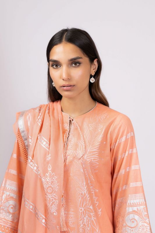 Al Karam Spring Summer`22 SS#13 Peach