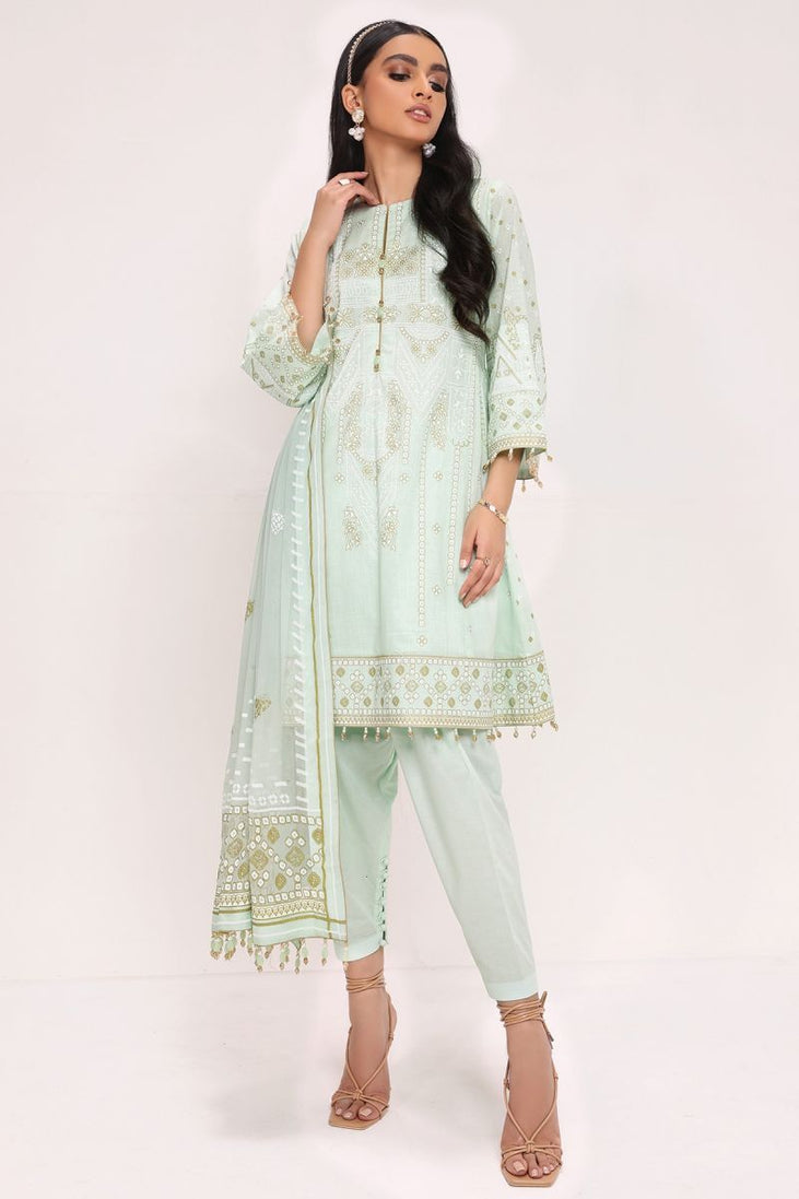 Al Karam Spring Summer`22 SS#13.1 Mint