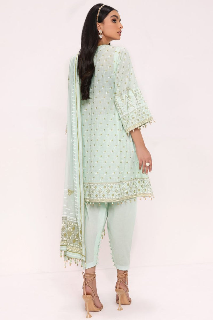Al Karam Spring Summer`22 SS#13.1 Mint