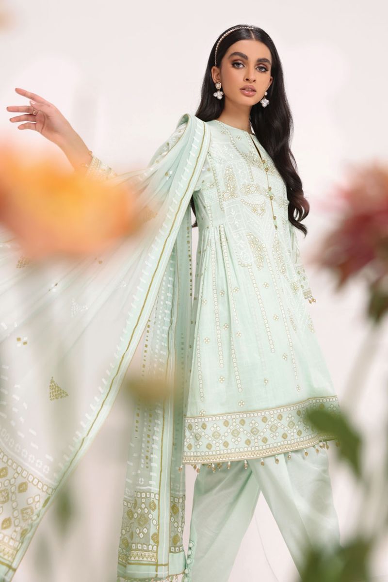 Al Karam Spring Summer`22 SS#13.1 Mint