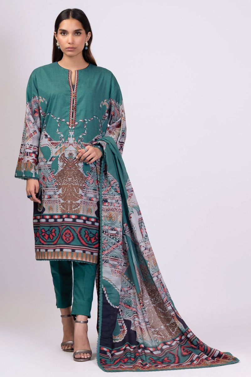 Al Karam Spring Summer`22 SS#15 Teal