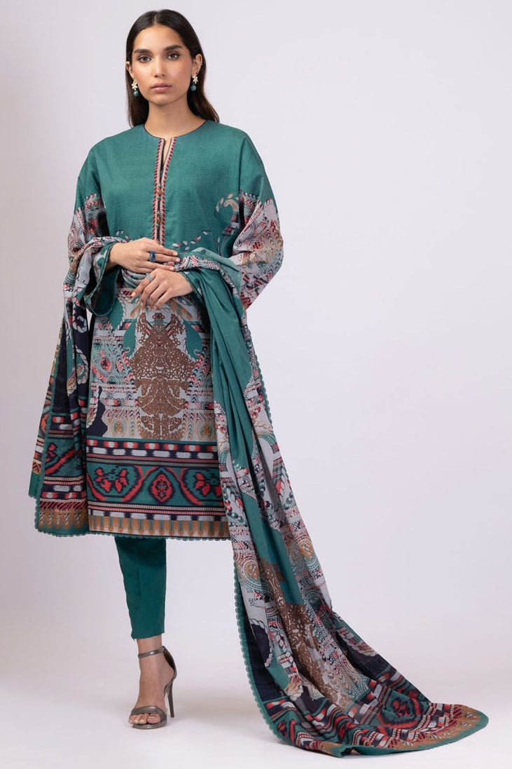 Al Karam Spring Summer`22 SS#15 Teal
