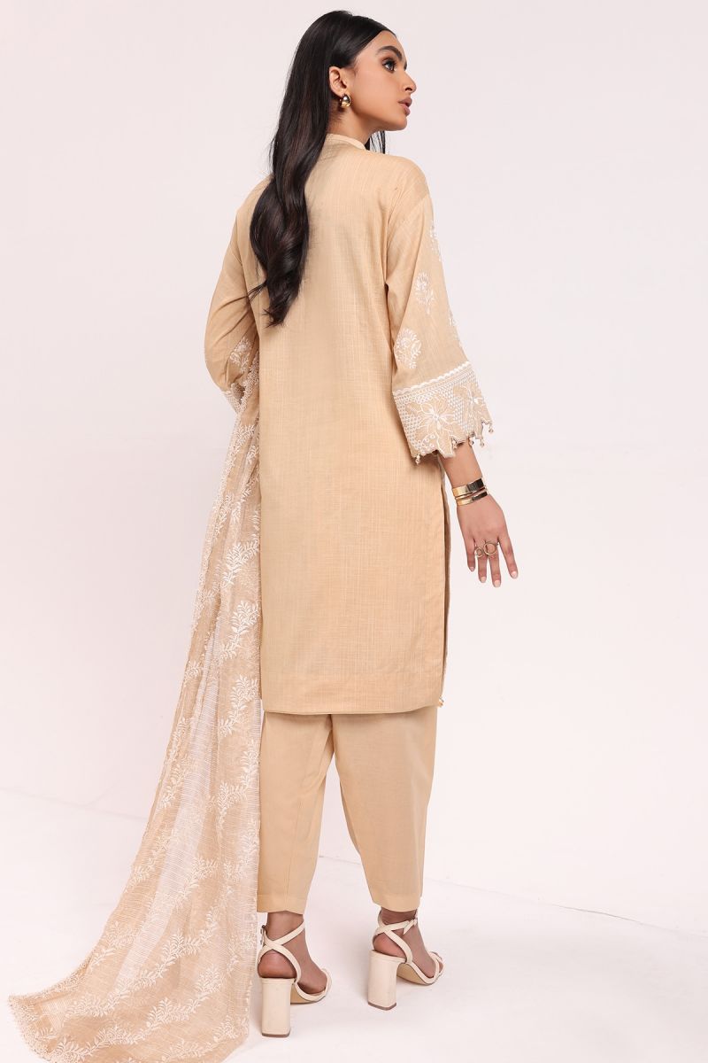 Al Karam Spring Summer`22 SS#15.1 Beige