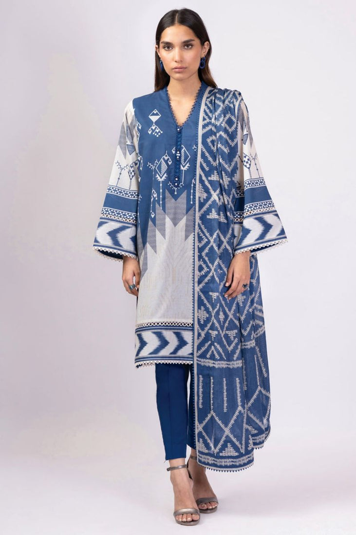 Al Karam Spring Summer`22 SS#16 Blue