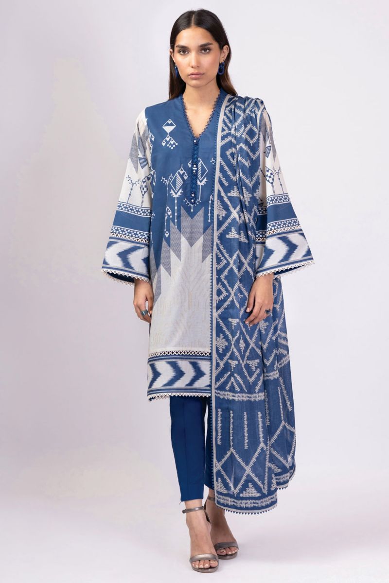 Al Karam Spring Summer`22 SS#16 Blue