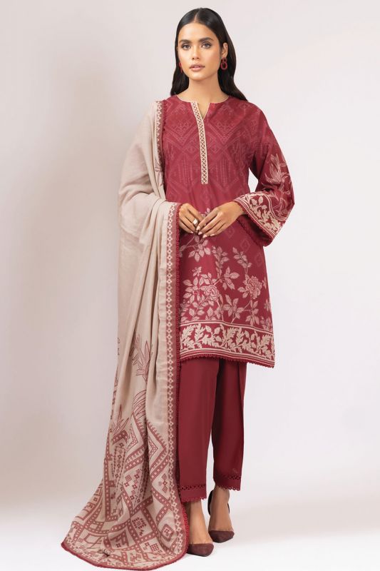 Al Karam Spring Summer`22 SS#18.1 Red
