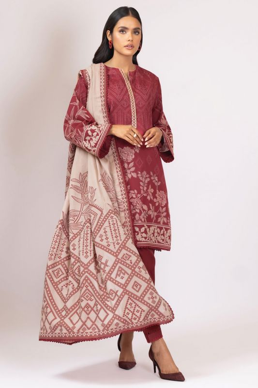 Al Karam Spring Summer`22 SS#18.1 Red