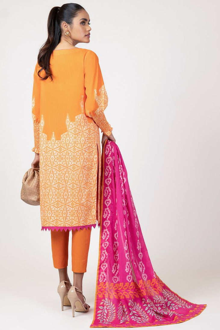 Al Karam Spring Summer`22 SS#20 Orange