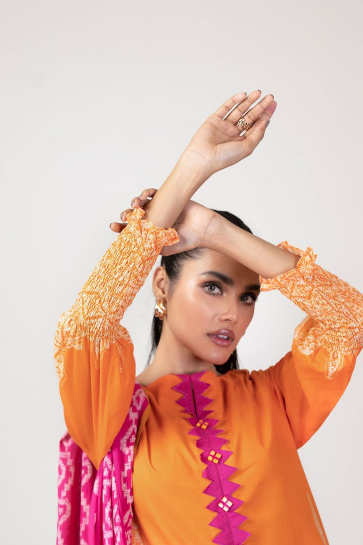 Al Karam Spring Summer`22 SS#20 Orange