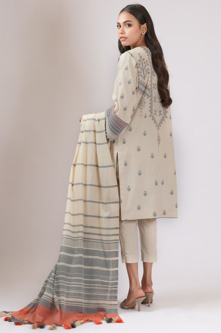 Al Karam Spring Summer`22 SS#20.1 Beige