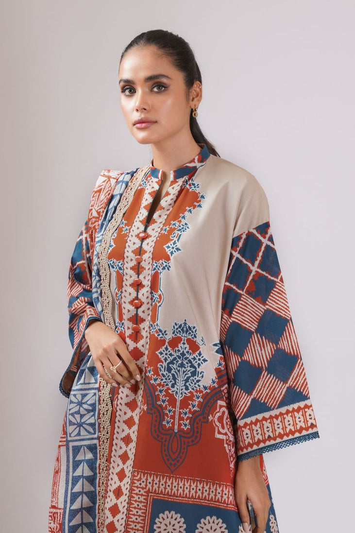 Al Karam Spring Summer`22 SS#21 Beige