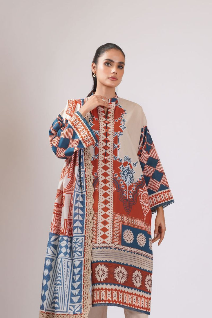 Al Karam Spring Summer`22 SS#21 Beige
