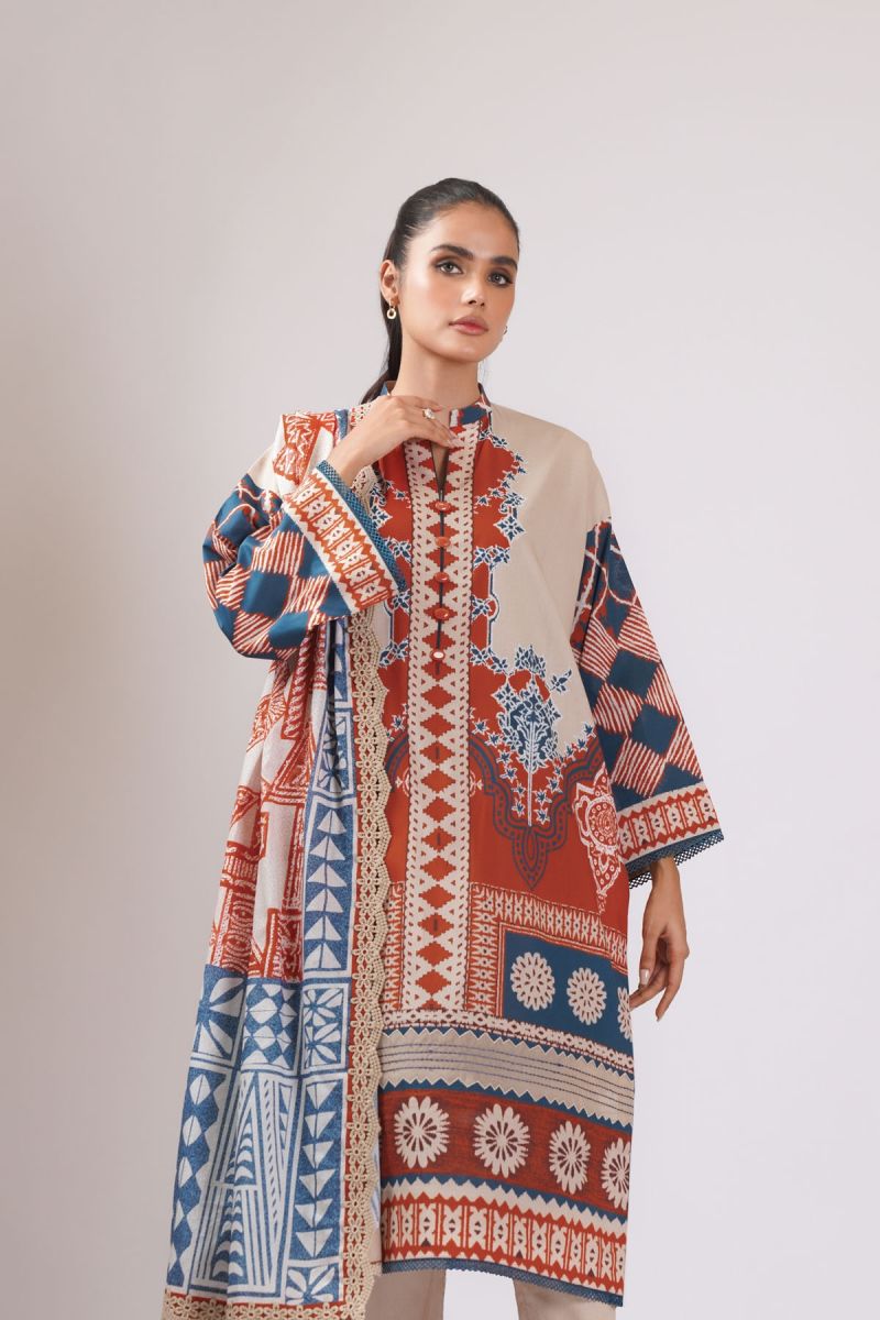 Al Karam Spring Summer`22 SS#21 Beige