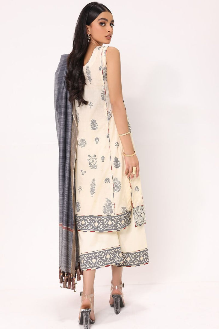 Al Karam Spring Summer`22 SS#21.1 Beige