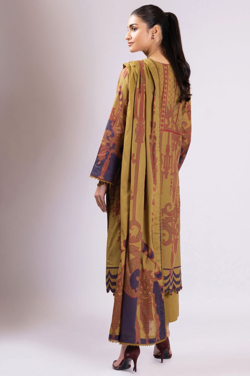 Al Karam Spring Summer`22 SS#22 Olive