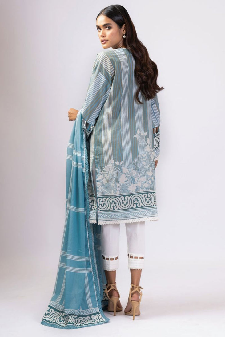 Al Karam Spring Summer`22 SS#23 Light Blue