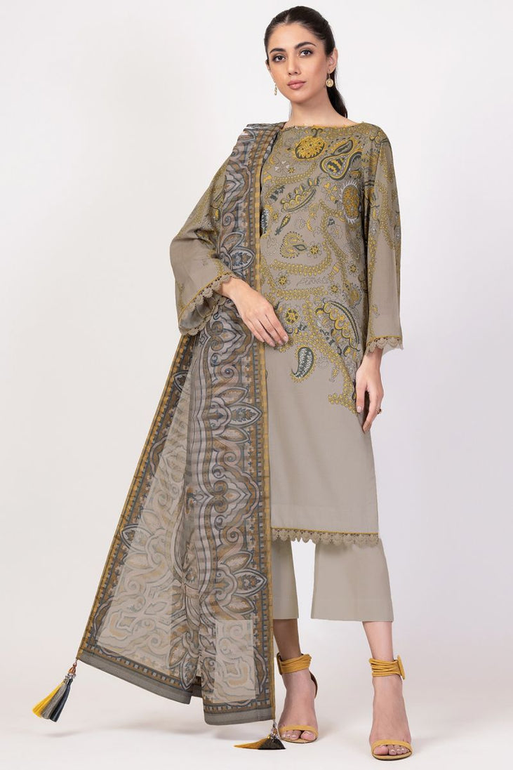 Al Karam Spring Summer`22 SS#28 Grey