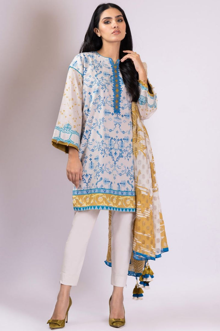 Al Karam Spring Summer`22 SS#29.1 Ivory
