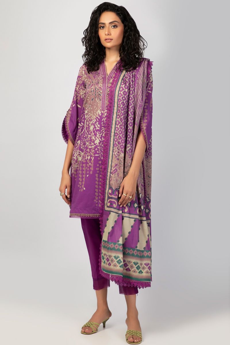 Al Karam Spring Summer`22 SS#30 Purple