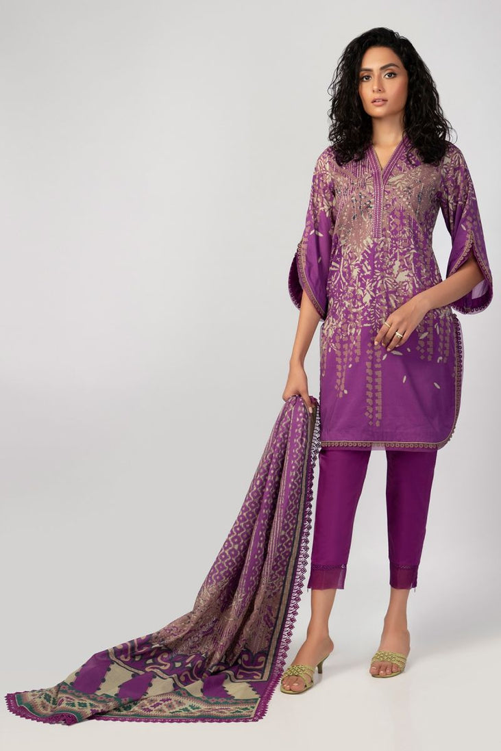 Al Karam Spring Summer`22 SS#30 Purple