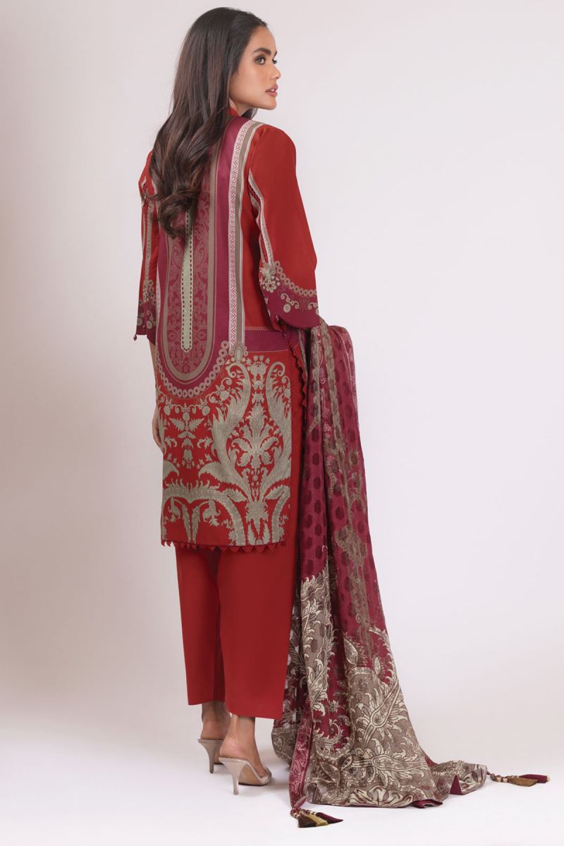 Al Karam Spring Summer`22 SS#30.1 Maroon