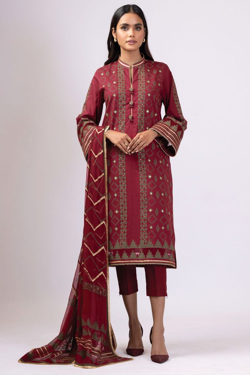 Al Karam Spring Summer`22 SS#31 Red