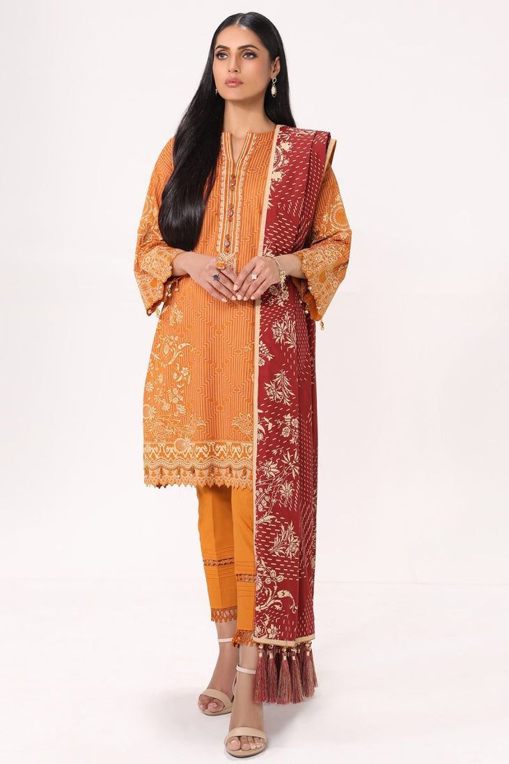 Al Karam Spring Summer`22 SS#31.1 Orange