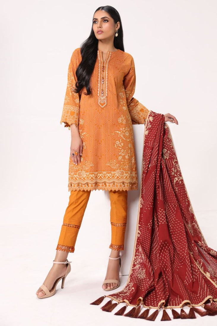 Al Karam Spring Summer`22 SS#31.1 Orange