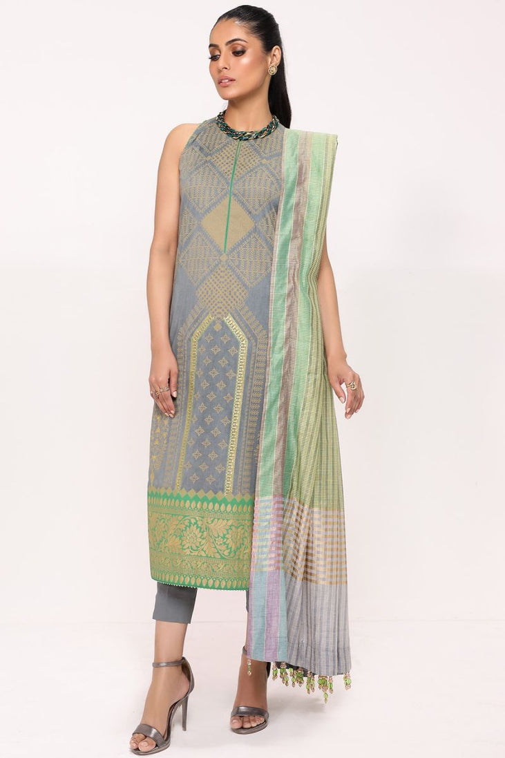 Al Karam Spring Summer`22 SS#34 Grey