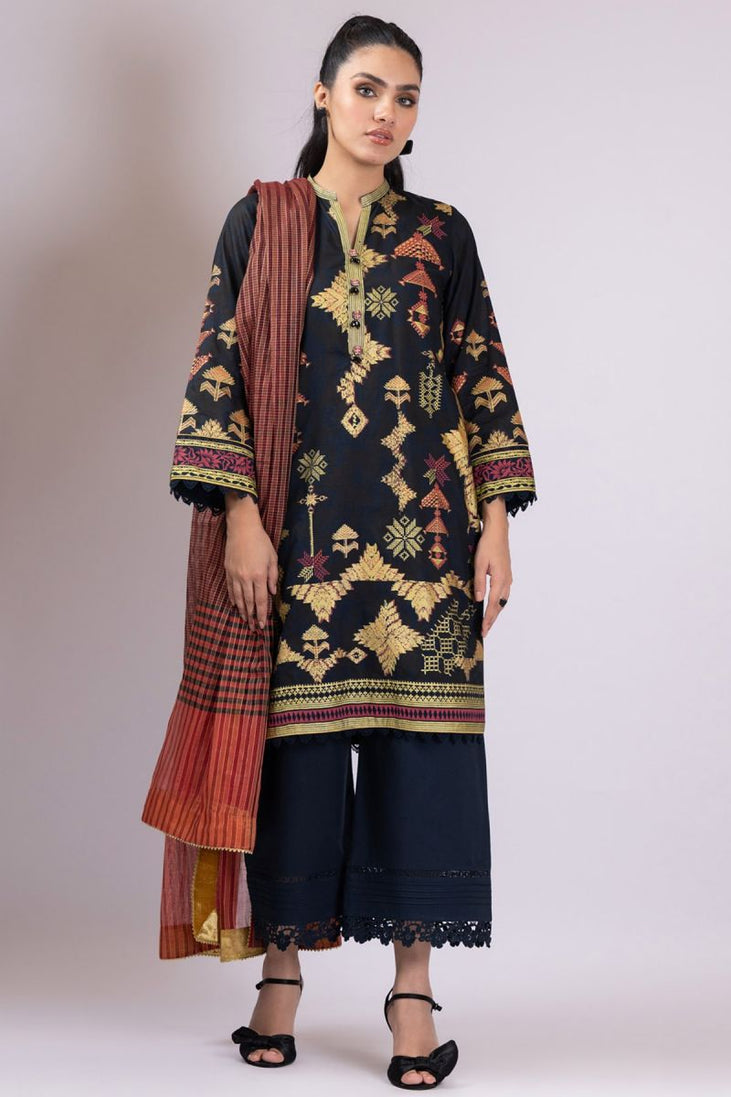 Al Karam Spring Summer`22 SS#35 Black