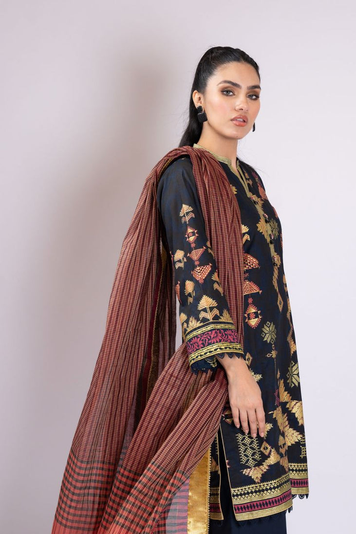 Al Karam Spring Summer`22 SS#35 Black