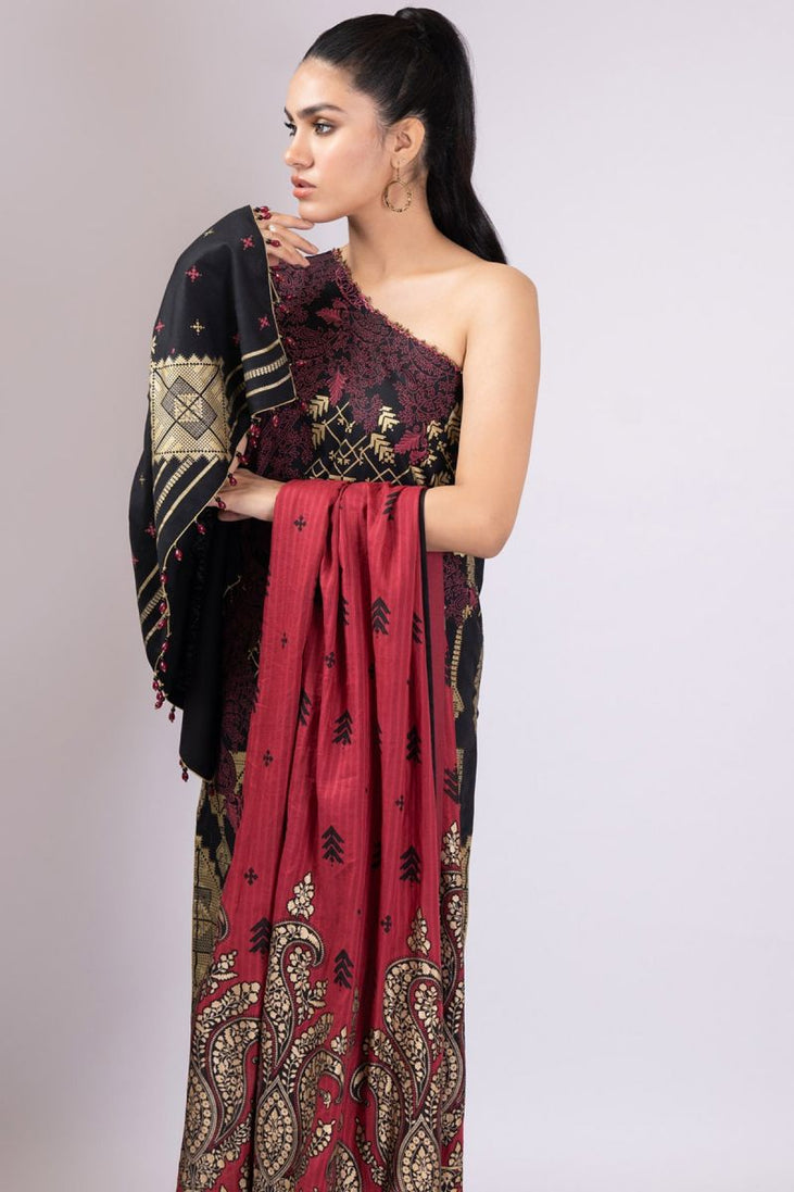 Al Karam Spring Summer`22 SS#36 Black