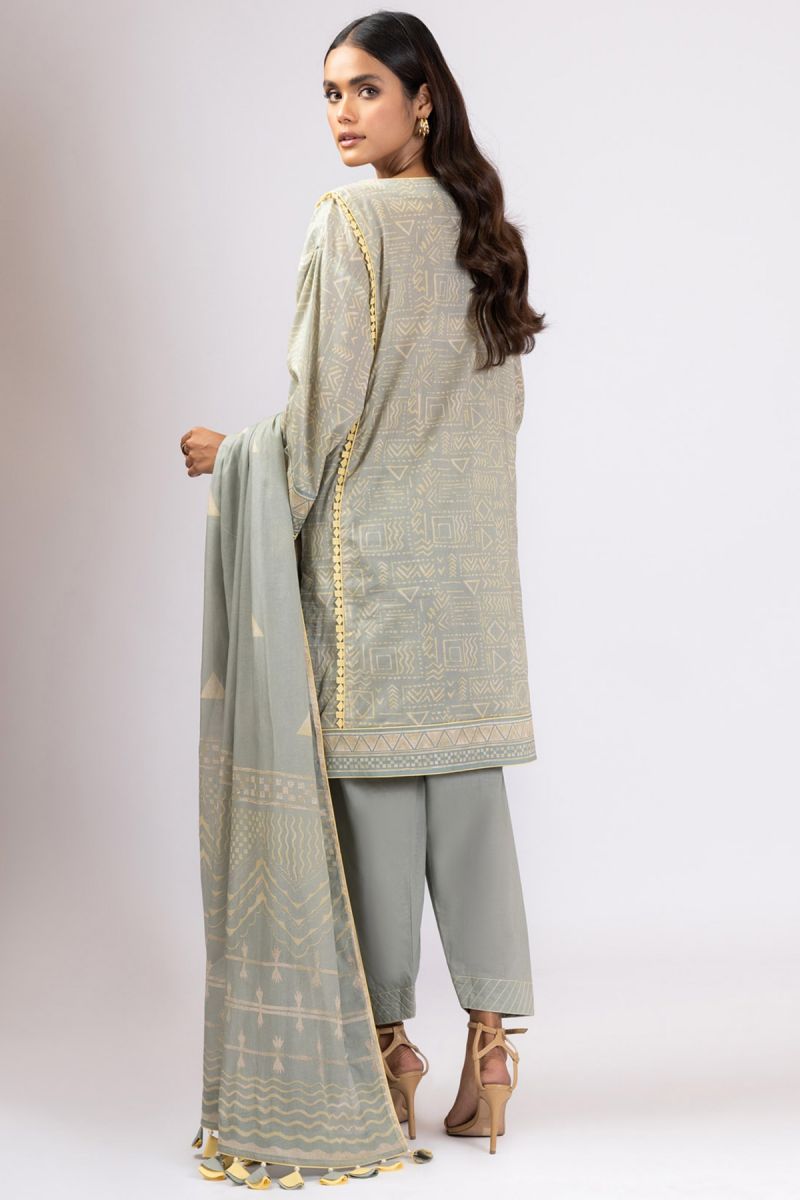 Al Karam Spring Summer`22 SS#36.1 Grey