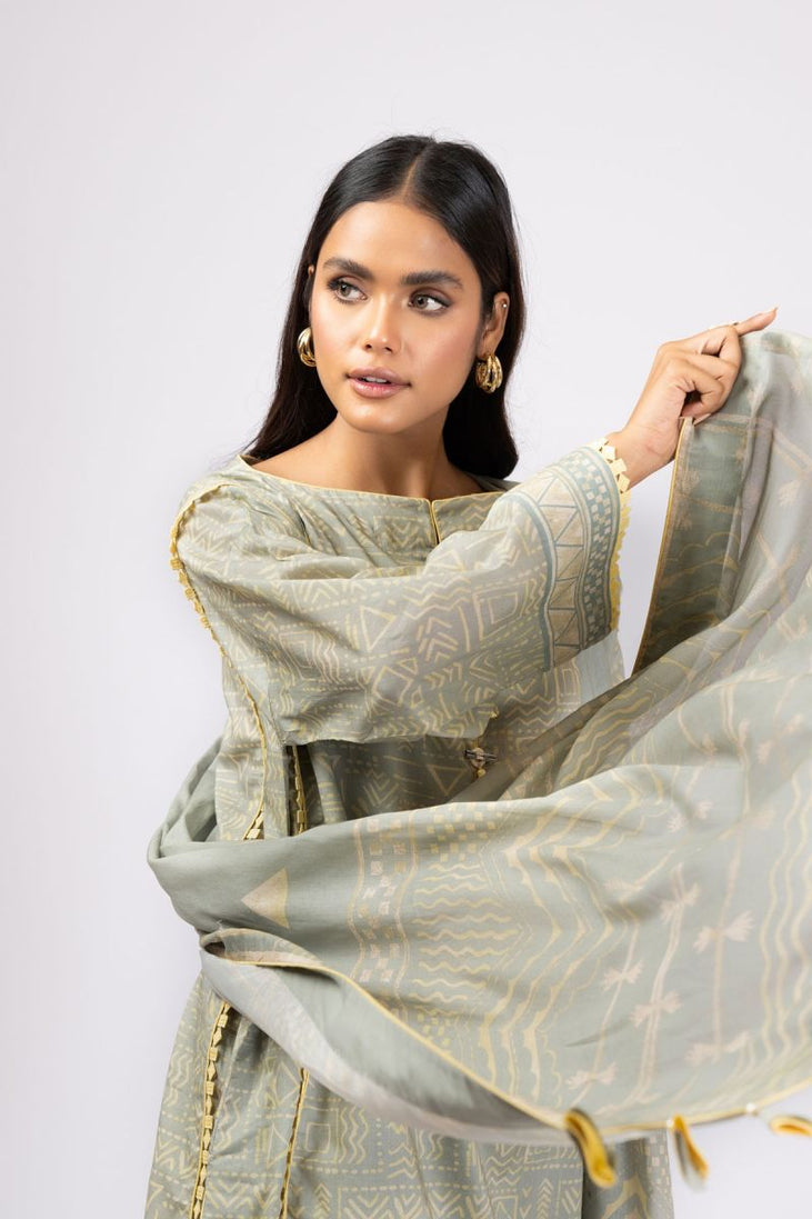 Al Karam Spring Summer`22 SS#36.1 Grey