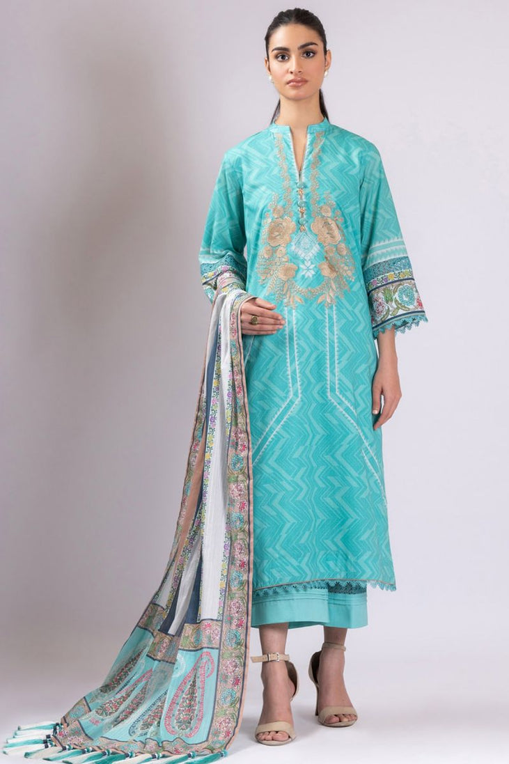 Al Karam Spring Summer`22 SS#37 Blue
