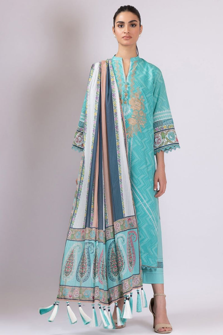 Al Karam Spring Summer`22 SS#37 Blue