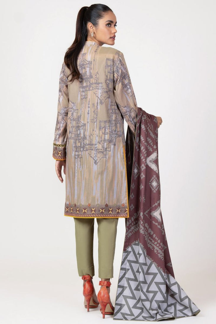 Al-Karam Spring Summer`22 (2 PC) SS#38 Beige