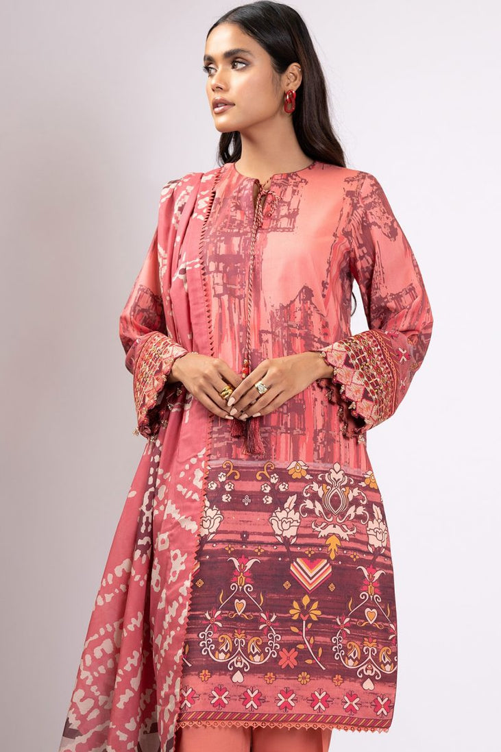 Al-Karam Spring Summer`22 (2 PC) SS#38 Red