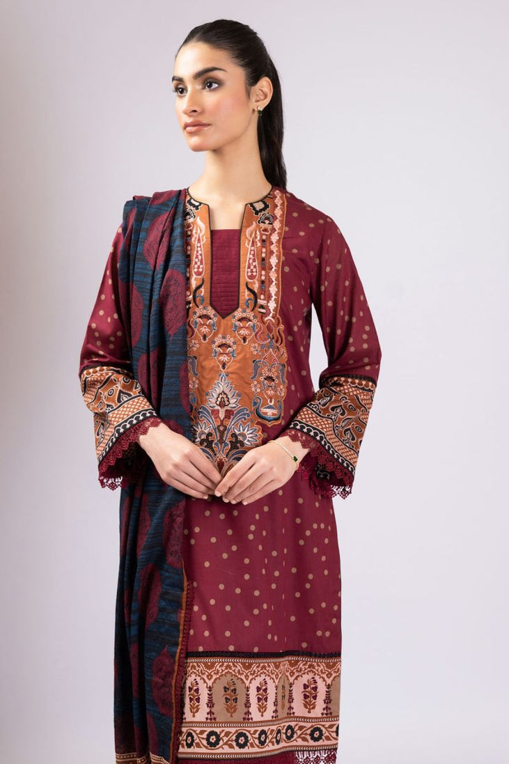 Al Karam Spring Summer`22 SS#39 Maroon