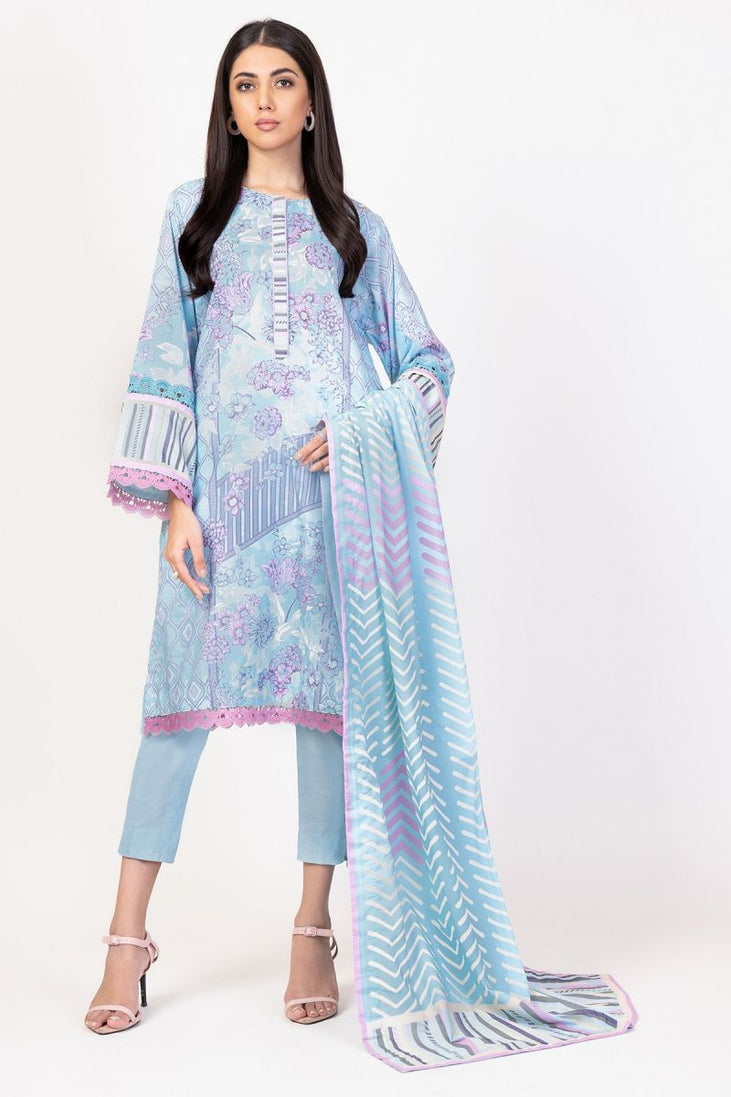 Al Karam Spring Summer`22 SS#40.1 Blue