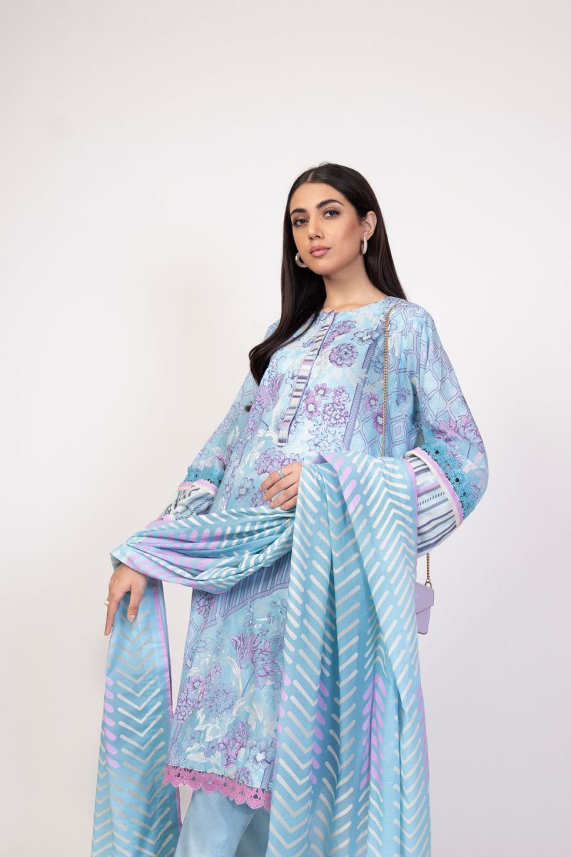 Al Karam Spring Summer`22 SS#40.1 Blue