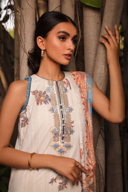 Al-Karam S/S Lawn`22 SS#41.1 Beige
